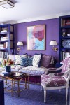 Ứng dụng màu sắc hot - Ultra Violet- vào thiết kế nội thất năm 2018