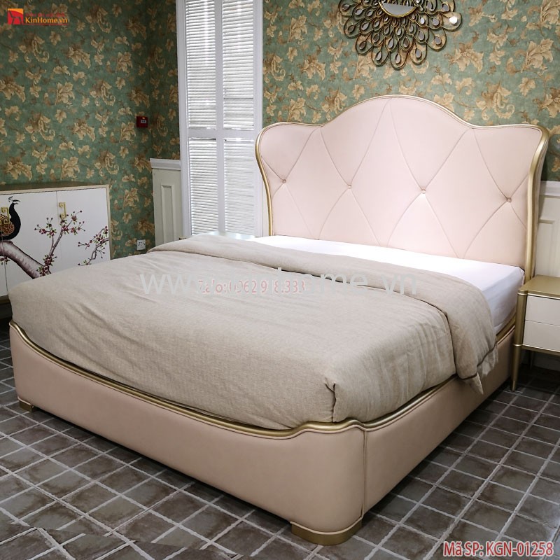 Giường Ngủ Caracole đẹp nhất hiện nay KGN-01258