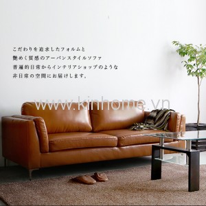 Sofa da nhập khẩu giá rẻ mã KDS-007