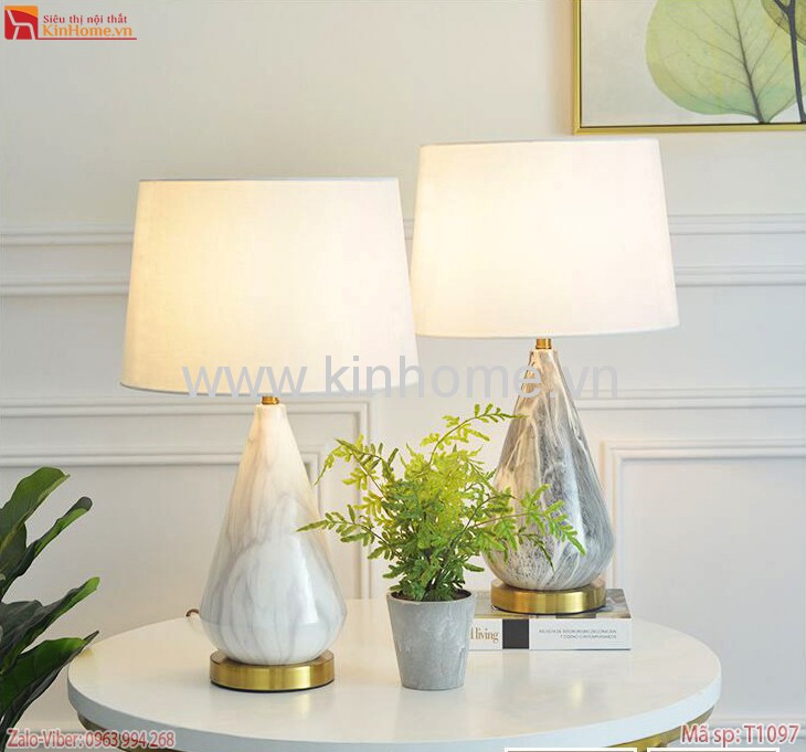 Decor Đèn Trang Trí Để bàn Phong Cách Hiện Đại